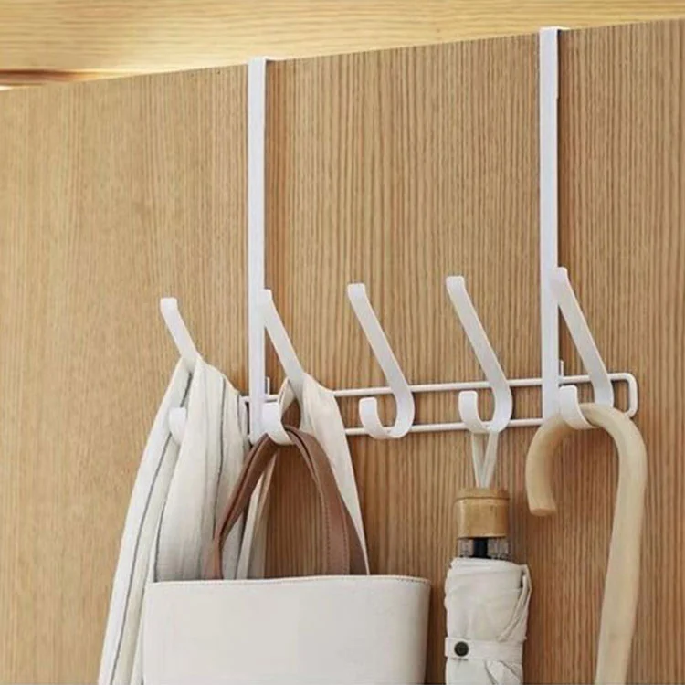 Multi-Hook Metal Plus-the-Door PRAECLUSIO Rack