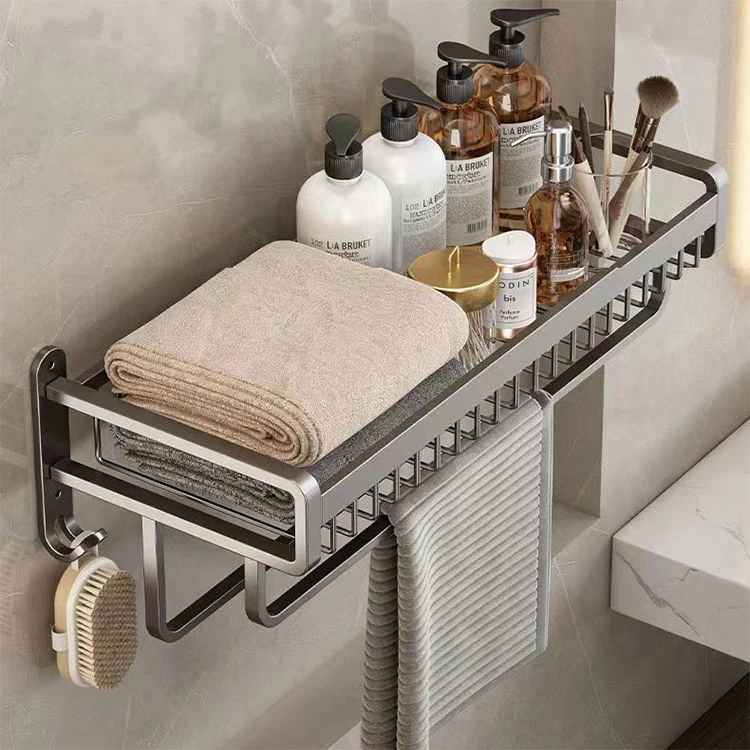 Non EXERCITATIO Metallum Bathroom Wall inenarrabilia linteum Rack