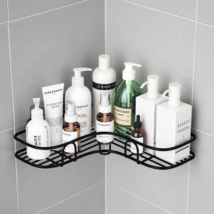 No EXERCITATIO Metal Bathroom Corner Shelf